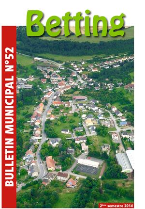 Bulletin municipal Betting 52
